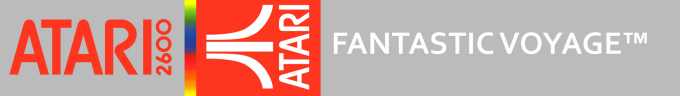 Fantastic Voyage logo for Atari 2600